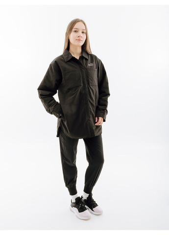 Черная демисезонная женская куртка transeasonal jacket черный Puma