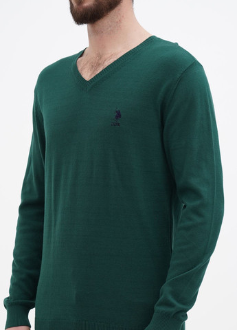 Черный свитер мужской U.S. Polo Assn.