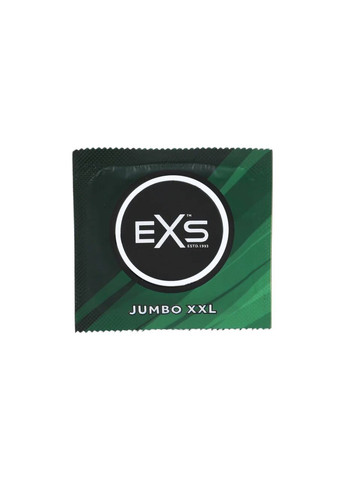 Презервативы Jumbo №12 латексные для защиты и комфортного секса с увеличенной шириной EXS (363041438)