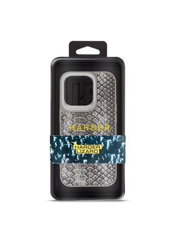 Чохол до мобільного телефона (ARM76872) Harder Lizard Apple iPhone 15 Pro Grey (326594106)