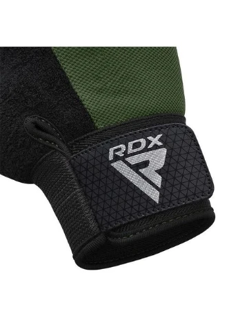 Рукавички для фітнесу W1 Half Army Green Plus RDX (396821420)