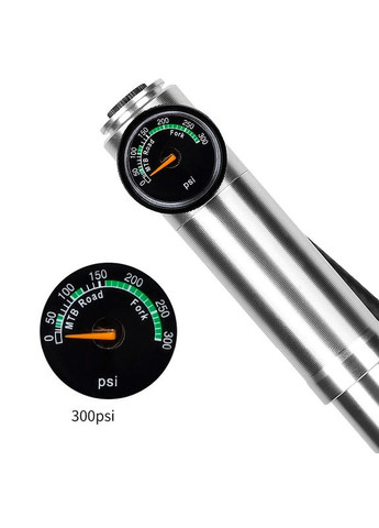 Насос велосипедный Ручной с манометром Silve West Biking (360455493)