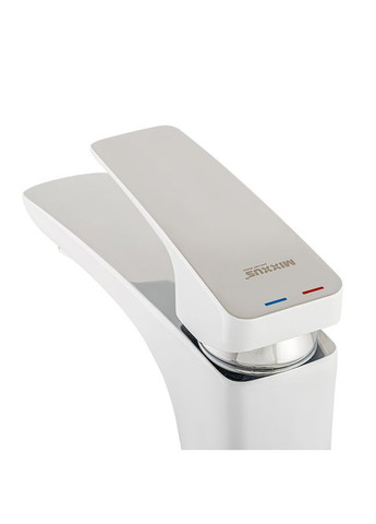Смеситель для умывальника Premium Patrick 001 гайка (White) (MI5853) Mixxus (321204599)