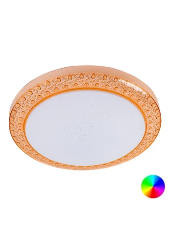 Светодиодная смарт люстра GLX-19447-400 48W Amber (RGB) Sirius (336936637)