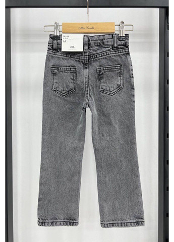 Серые джинсы для девочки Zara