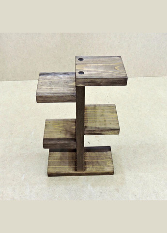 Підставка для квітів з дерева Валенсія мокко (ЦВП-000310) No Brand (328225261)