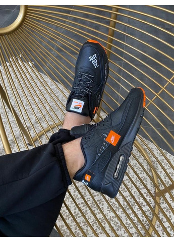 КРОСІВКИ ЖІНОЧІ NIKE AIR MAX 87 JUST DO IT BLACK НАЙК АІР МАКС 87 No Brand чорні демісезони (367171882)