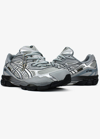 Сірі всесезон кросівки чоловічі asics gel-nyc gore-tex gray | асікс гель-нюк сірі No Brand
