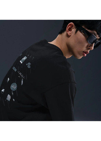 Чорна футболка чоловіча sportswear max 90 t-shirt black Nike