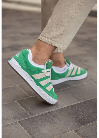 Сірі Осінні кросівки чоловічі adidas adimatic green white v2 адідас адіматік No Brand