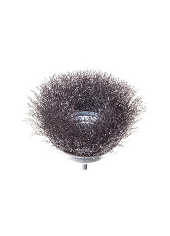 Корщитка чашечная 100 мм рифленая для дрели для дерева, бетона, металла, 4500 об/мин Intertool (334315428)