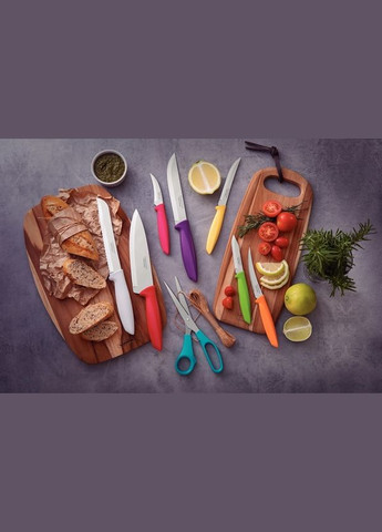 Набір ножів Plenus, 8 предметів Tramontina комбінований,