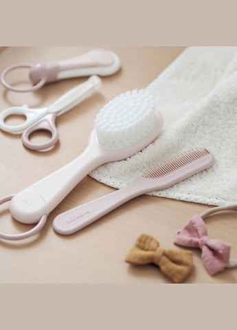 Щетка и расческа для волос, розовый () Beaba 920367 (331789149)