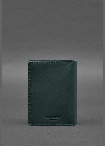 Кожаная обложка-органайзер для документов 6.1 зеленый краст (A-028194) BlankNote (329186746)