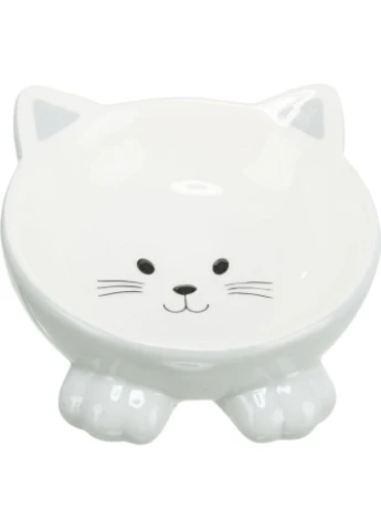 Миска для котів Котик керамічна 150 мл d-14 см Trixie (355252914)