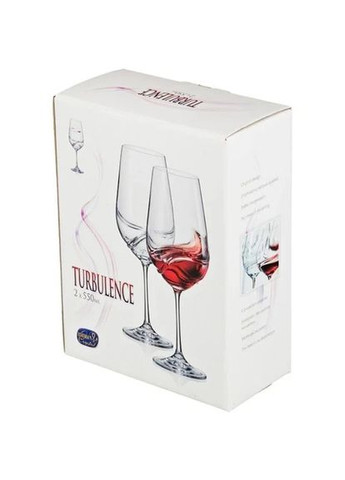 Набор бокалов для вина Turbulence 550 мл 2 шт. 40774/550 Bohemia (342375418)
