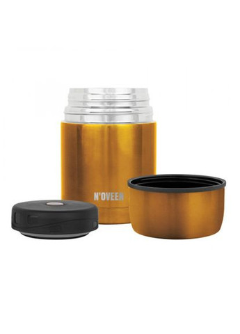 Термос для їжі TB943 600 мл — нержавіюча сталь, тримає тепло до 12 годин, із сумкою Noveen (372890254)