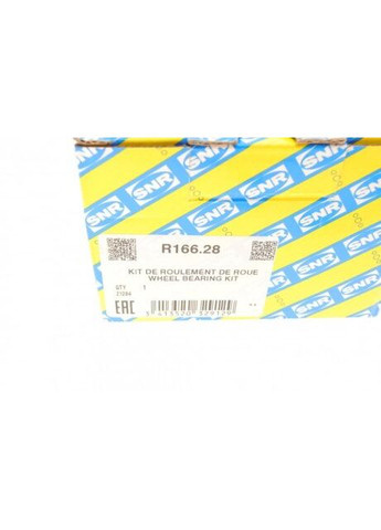 Підшипник маточини PEUGEOT 605,607 90- перед. міст (Вир-во SNR) R166.28 NTN (366558786)