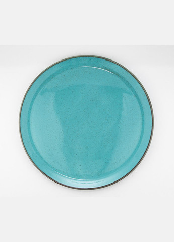 Тарілка для піци Seasons Turquoise 162928 28см Кругла тарілка для піци Елегантний порцеляновий посуд Porland (277949394)