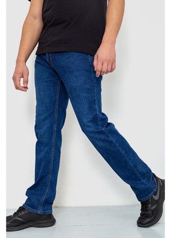 Синие демисезонные прямые джинсы мужские, 244r1077 Ager
