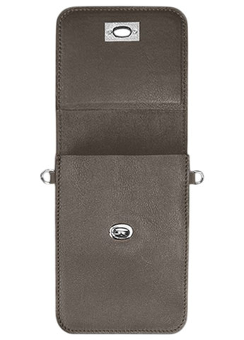 Сумка клатч через плечо женская из натуральной кожи для телефона и для документов маленькая Темно-бежевый 38292 BlankNote (355245407)