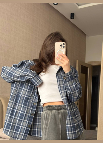 Жіноча картата сорочка No Brand (325417724)