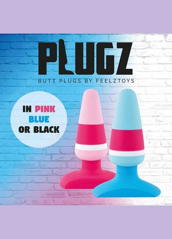 Анальная пробка - Plugz Butt Plug Colors Nr. 2 FeelzToys (293959601)