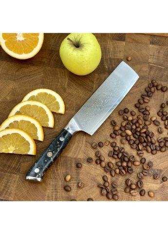 Нож Кухонный Nakiri (VG-10, Carbon) No Brand (362044907)