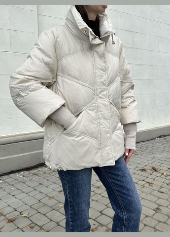 Молочний зимній Пуховик FLY