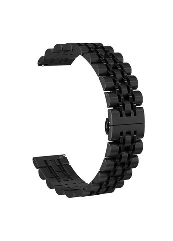 Металлический ремешок Steel Link для часов Samsung Galaxy Watch 3 41mm SMR850 - Black Primolux (266341133)