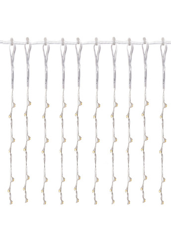 Гірлянда водоспад (штора) 2 x 2 м 400 LED Warm White Springos CL0097 (369014069)