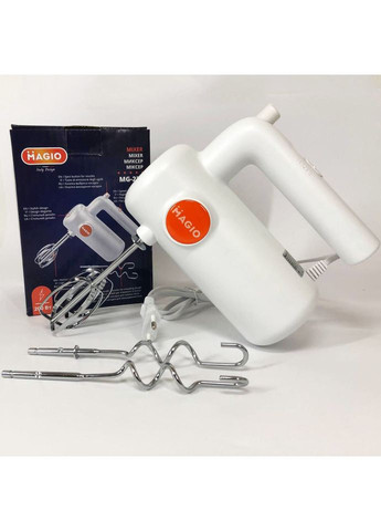 Кухонный прибор миксер MG-232, Ручной миксер для яиц и теста, Миксер ручной NI-269 с насадками Magio (352770236)