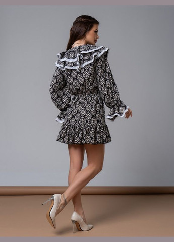 Чорна повсякденний жіночі сукні 14591 ISSA PLUS