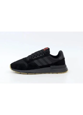 Чорні літні кросівки adidas zx 500 rm black адідас зх 500 No Brand