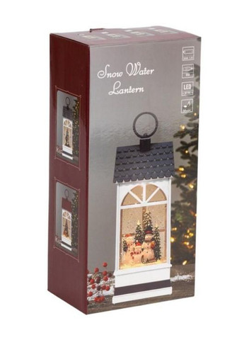 Новорічний нічник-ліхтар XMAS з підсвіткою та музикою, 27,3 см Po Fanu (365877027)