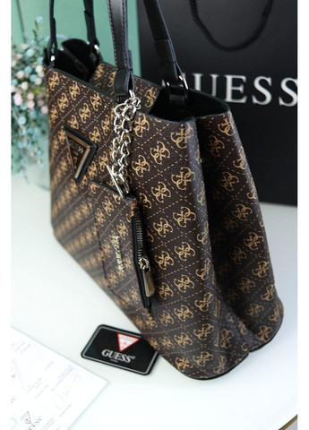 Сумка жіноча шопер Люкс коричневий No Brand (369935693)