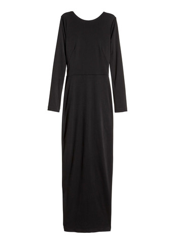 Черное вечернее платье H&M