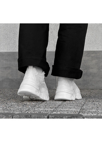 Белые демисезонные женские кроссовки lofty Stilli