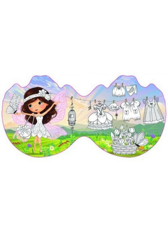 Раскраска "Цветочные феи. Тюльпанна" 57 наклеек, укр MIC (318018324)