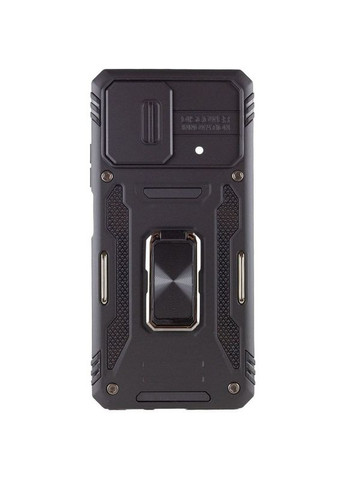 Ударостійкий чохол Camshield Army Ring для Xiaomi Poco X5 5G / Note 12 5G Чорний Epik (372499840)