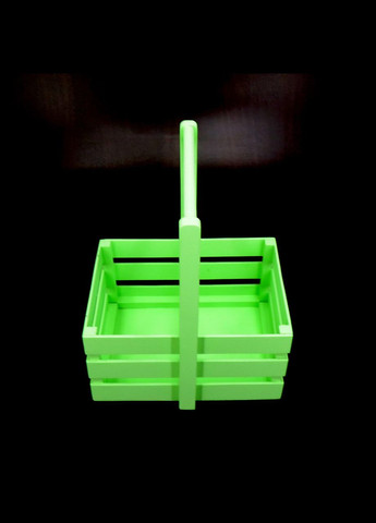 Подарунковий кошик з дерева Шеллі 18х30 мохіто (ПДК-0022353) No Brand (328911836)