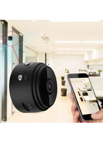 Беспроводная WiFi мини камера Full HD, A9 / Универсальная IP камера видеонаблюдения на аккумуляторе No Brand (395826364)