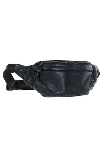 Поясная кожаная сумка D102 Black (D102 BLK) Ashwood (365797594)