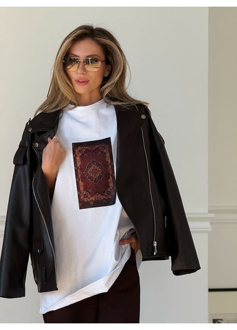 Футболка Килим колір білий milirud - (366292231)