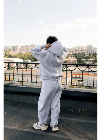 Оверсайз костюм, з якісної тринитки на флісі Україна (362357702)