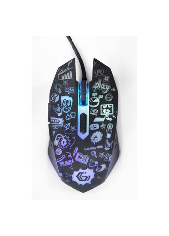 Мышка (MUS-6B-GRAFIX-01) Gembird MUS-6B-GRAFIX-01 USB Black (366660194)