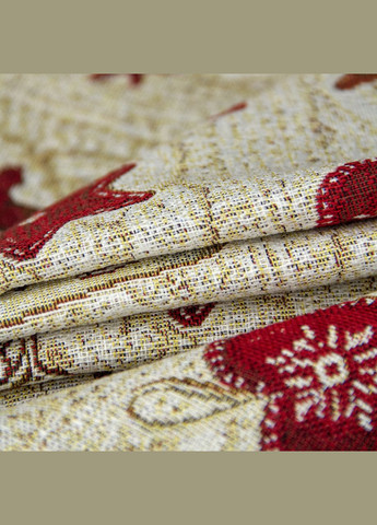 Декоративная новогодняя гобеленовая наволочка на диванную подушку, чехлы на диванные подушки декоративные 45х45 Maystat (305391130)