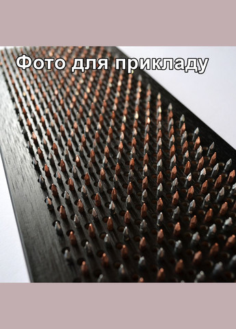 Доска Садху (медные + оцинкованные) "Зодиак", доска с гвоздями для йоги, шаг 10мм. Доска для стоянки на гвоздях. No Brand (301482842)