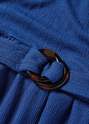 Темно-синее платье C&A однотонное