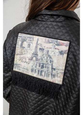 Бомбер жіночий з принтом,, 257R72-3 Ager (365726224}